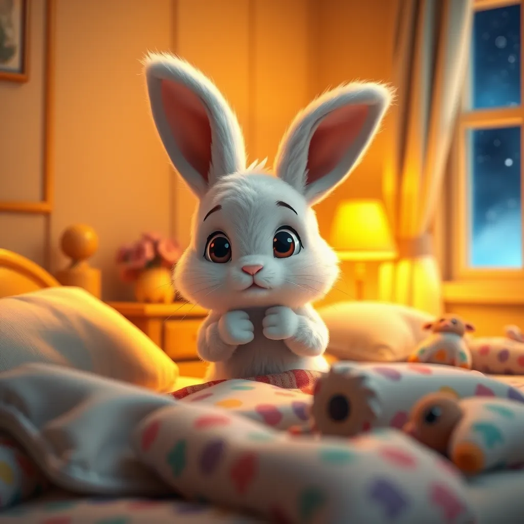 A cozy tale of a little bunny's nighttime routine, perfect for settling down before sleep. Maitê

Reading Level: Beginner (Ages 0-6)
Book Length: 10 pages

Characters:
Maitê: 