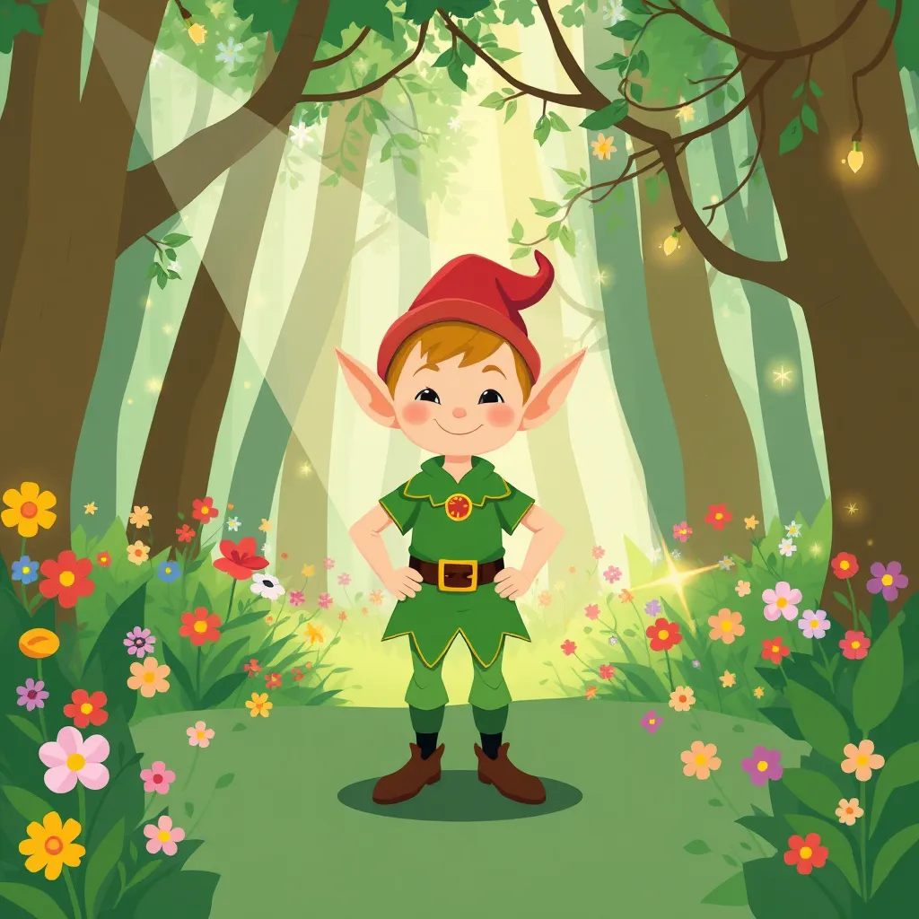 Elf Finn

Reading Level: Intermediate (Ages 7-12)
Book Length: 6 pages

Characters:
Zoë: Mädchen
Finn: Elf