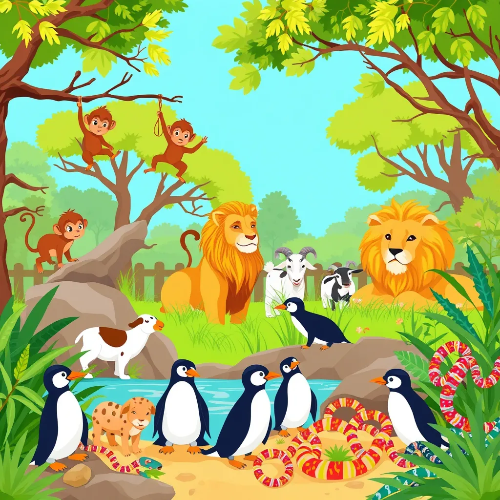 A day at the zoo with mylo mari and family 

Reading Level: Beginner (Ages 0-6)
Book Length: 10 pages

Characters:
Mylo : Animals boy
Mari: Animal bo